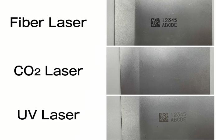 Fiber vs CO2 vs UV lazer markalanması